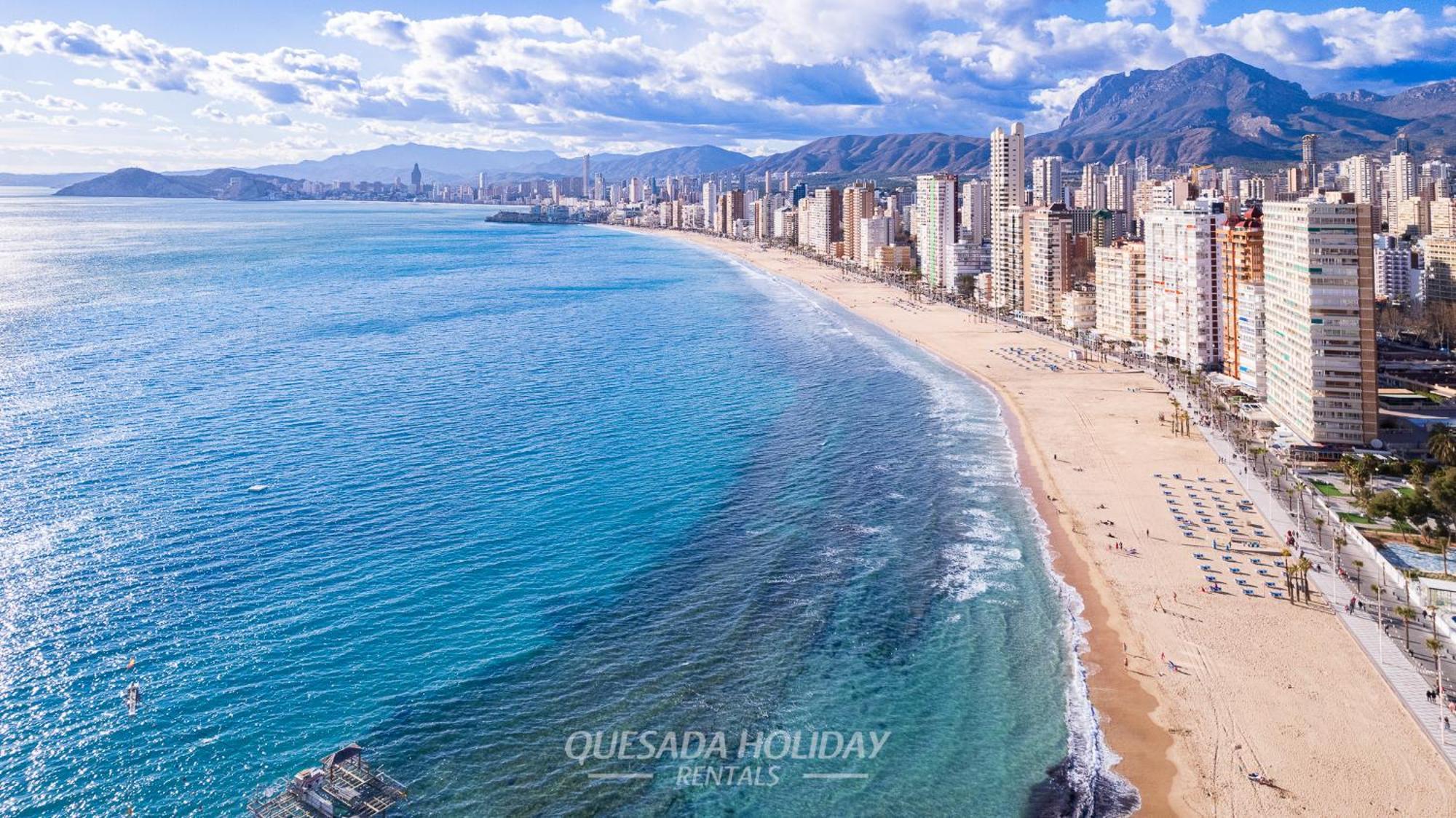100Mts To Beach, Luxury Apartment Benidorm Encanto Buitenkant foto
