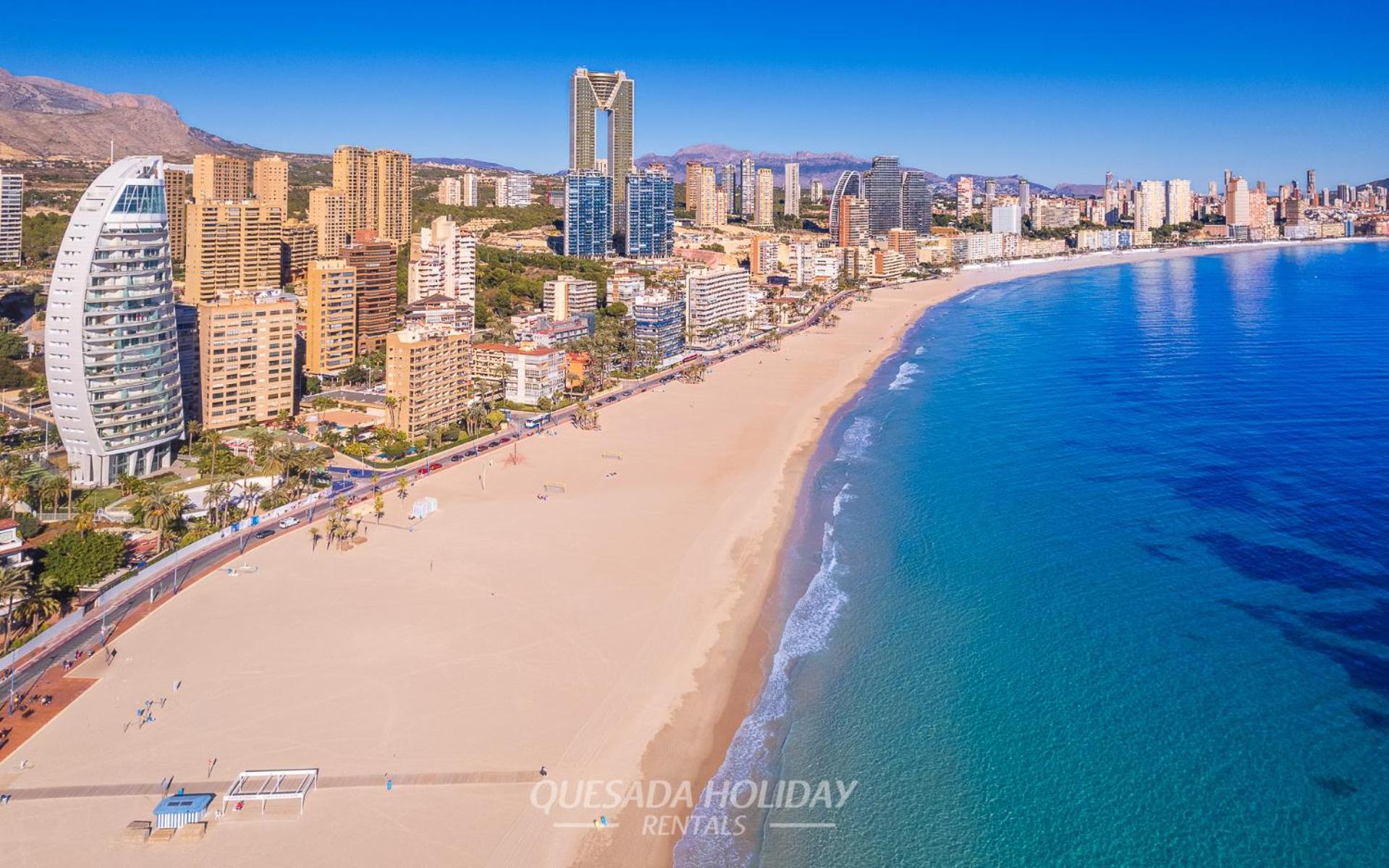 100Mts To Beach, Luxury Apartment Benidorm Encanto Buitenkant foto