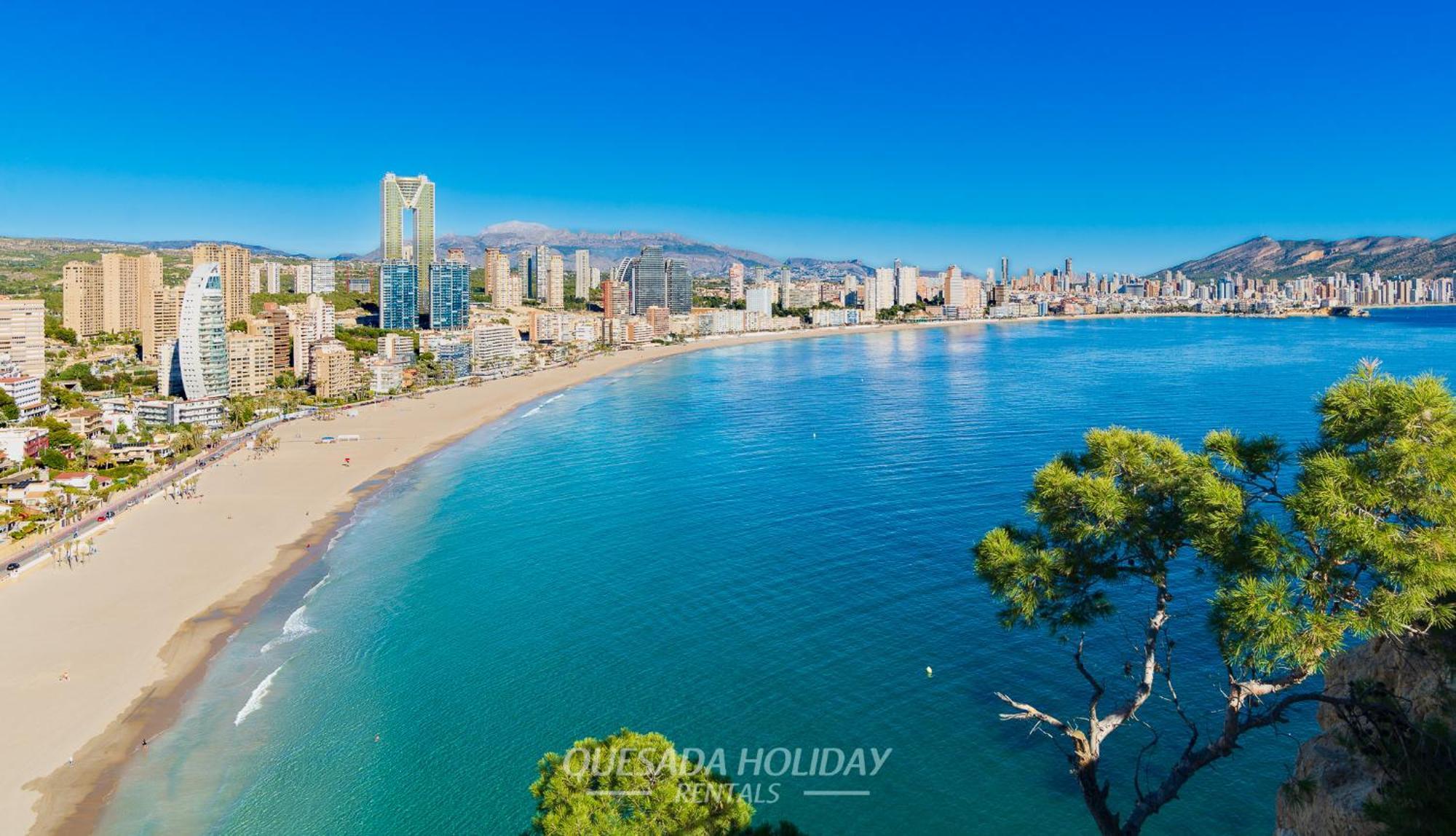 100Mts To Beach, Luxury Apartment Benidorm Encanto Buitenkant foto