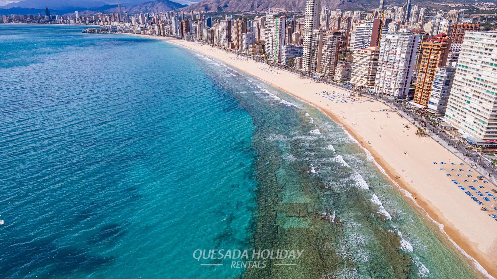 100Mts To Beach, Luxury Apartment Benidorm Encanto Buitenkant foto