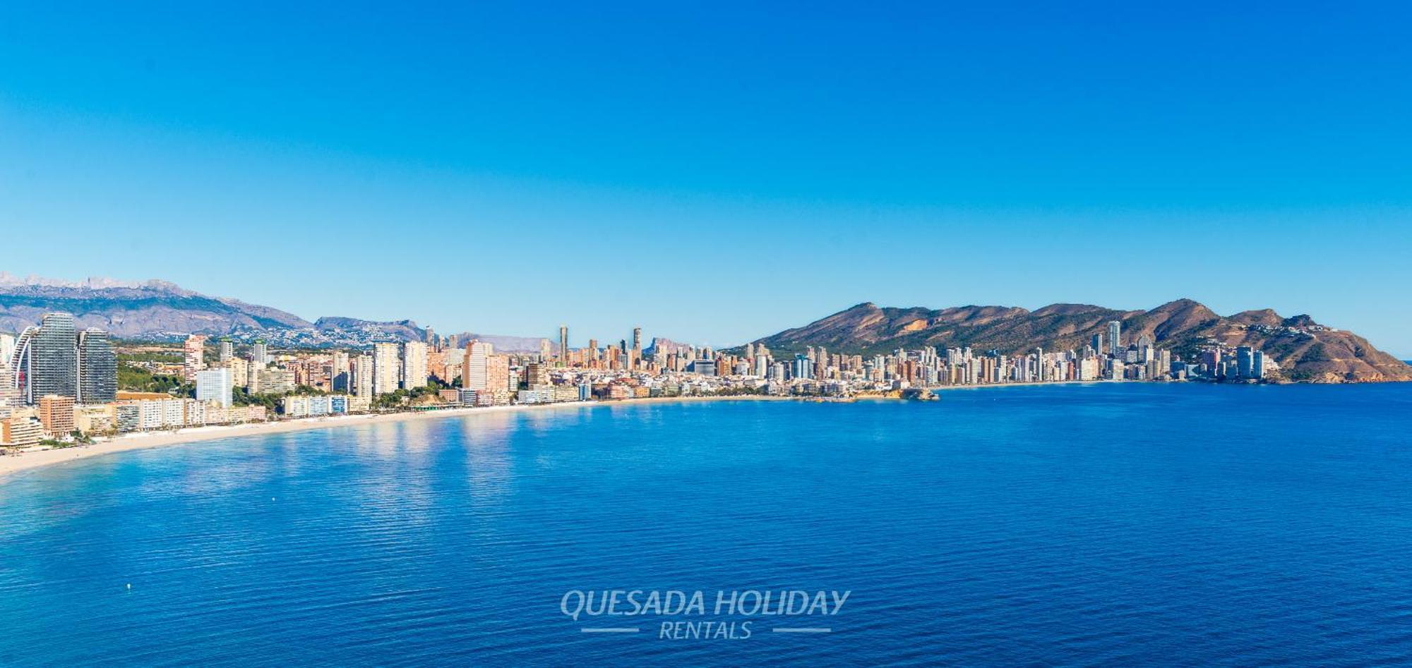 100Mts To Beach, Luxury Apartment Benidorm Encanto Buitenkant foto