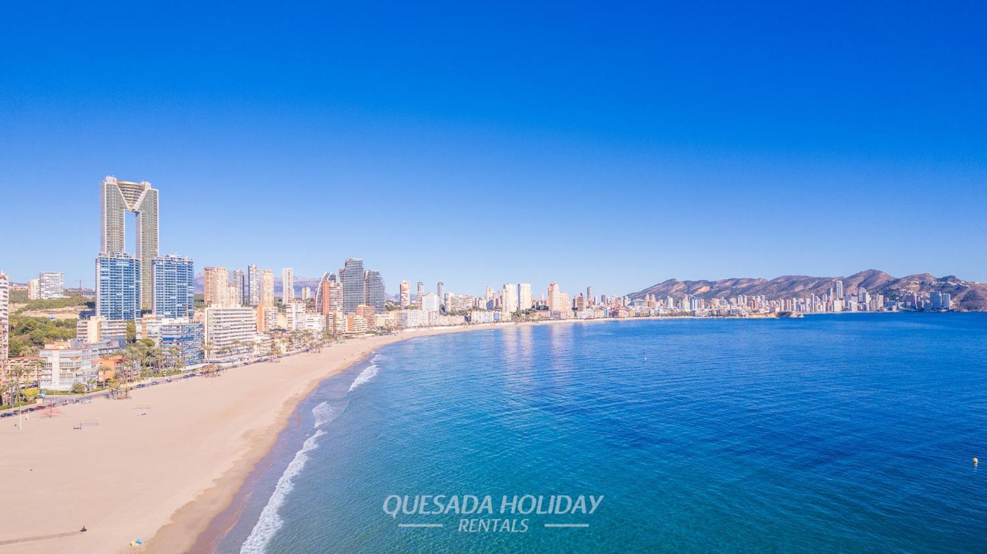 100Mts To Beach, Luxury Apartment Benidorm Encanto Buitenkant foto