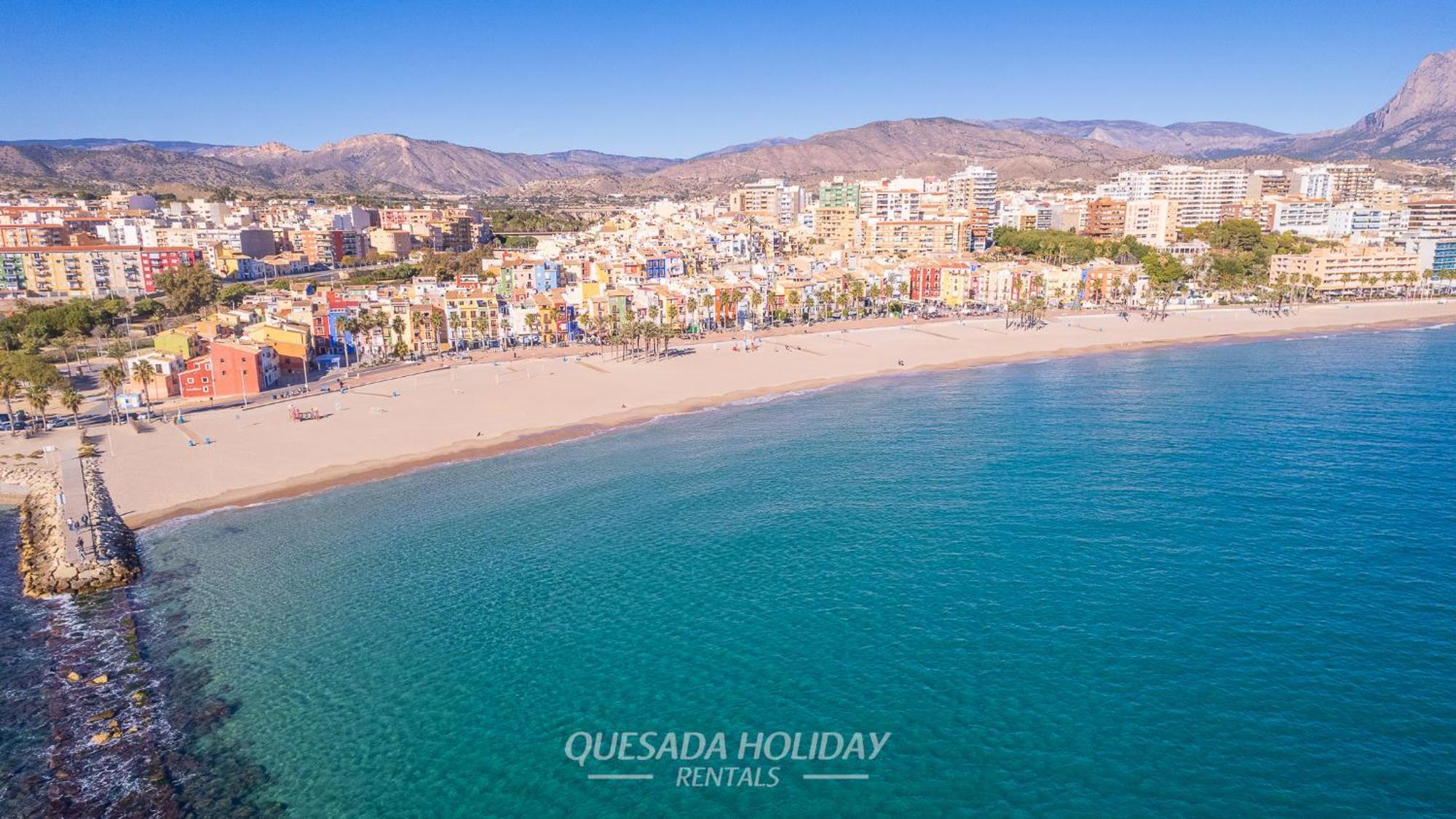 100Mts To Beach, Luxury Apartment Benidorm Encanto Buitenkant foto