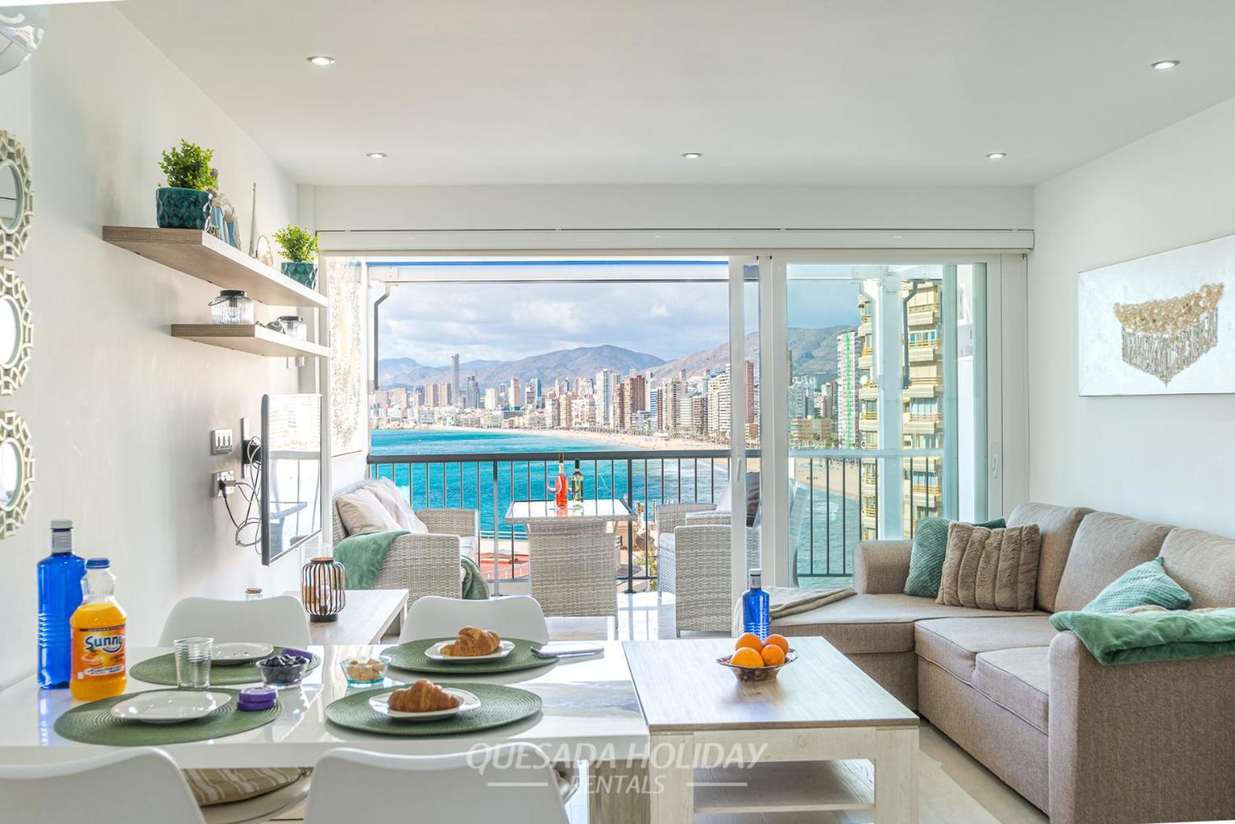 100Mts To Beach, Luxury Apartment Benidorm Encanto Buitenkant foto