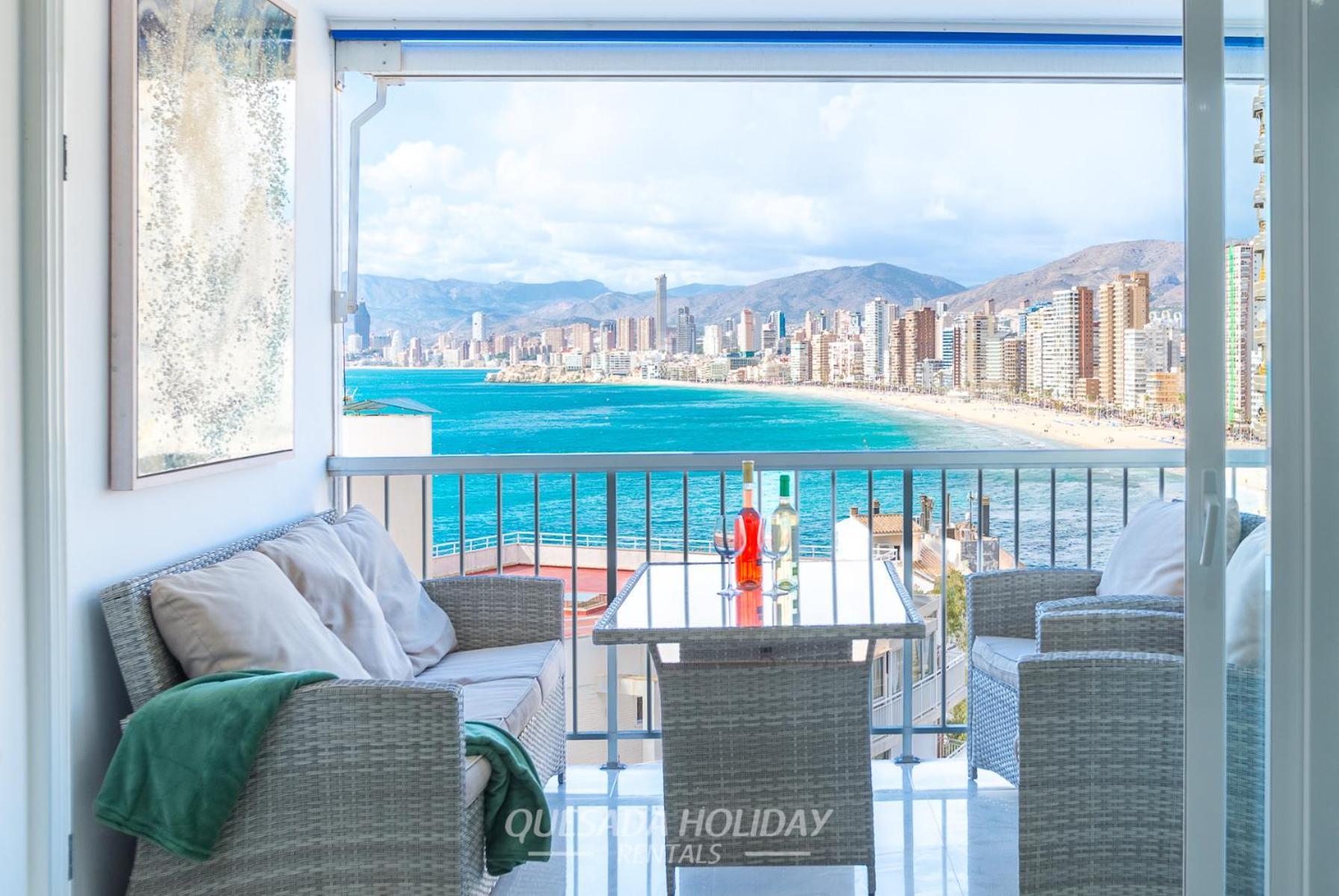 100Mts To Beach, Luxury Apartment Benidorm Encanto Buitenkant foto