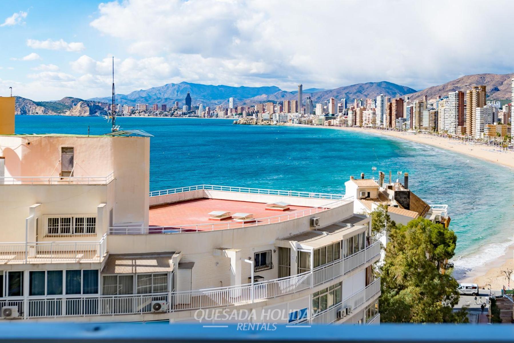100Mts To Beach, Luxury Apartment Benidorm Encanto Buitenkant foto