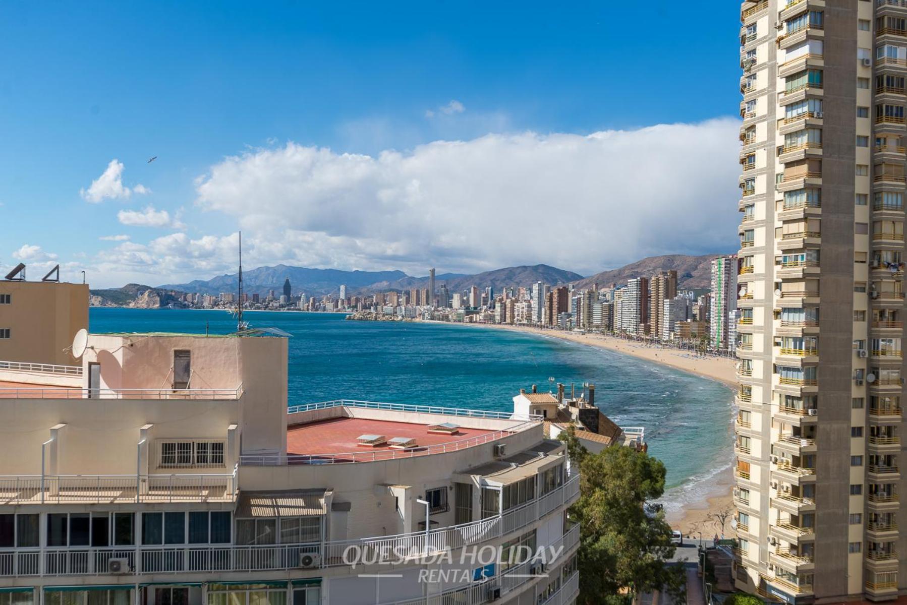100Mts To Beach, Luxury Apartment Benidorm Encanto Buitenkant foto